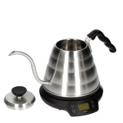 Hario V60 Buono Power Kettle -Kaffeeserie Geschäft 101900 101900 hario wasserkocher mit temperaturanzeige 08lneu 2 zubehoer