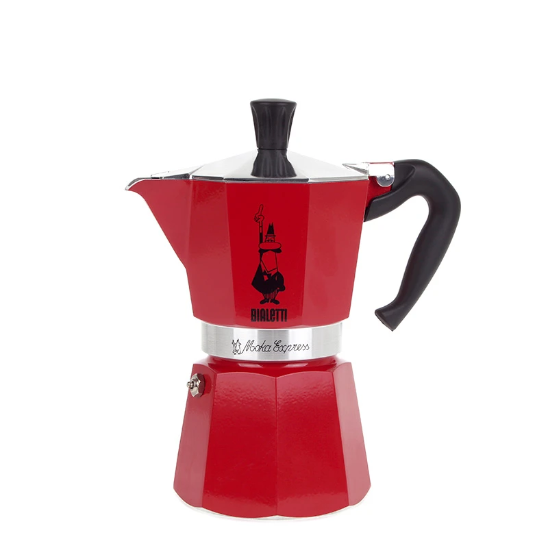 Bialetti Moka Express - 6 Tassen ROT 1 Bialetti Moka Express - 6 Tassen ROT
