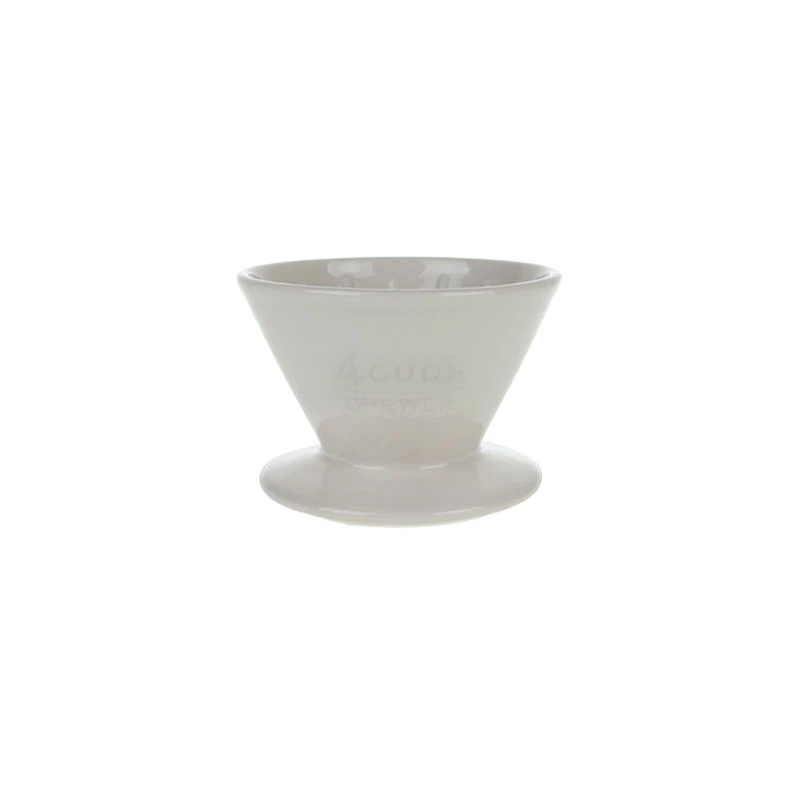 Kinto SCS Brewer Filterhalter 4 Tassen Weiss 1 Kinto SCS Brewer Filterhalter 4 Tassen Weiss