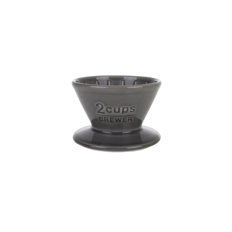 Kinto SCS Brewer Filterhalter 2 Tassen Grau 1 Kinto SCS Brewer Filterhalter 2 Tassen Grau