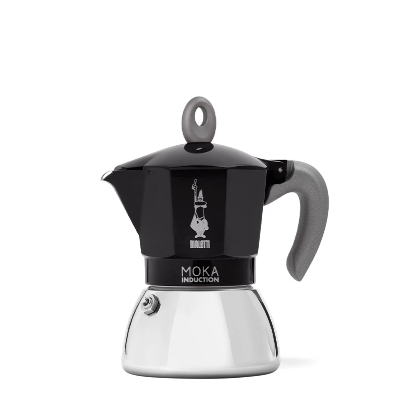 Bialetti New Moka Induction 6 Tassen Schwarz 1 Bialetti New Moka Induction 6 Tassen Schwarz