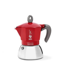 Bialetti New Moka Induction 6 Tassen Rot