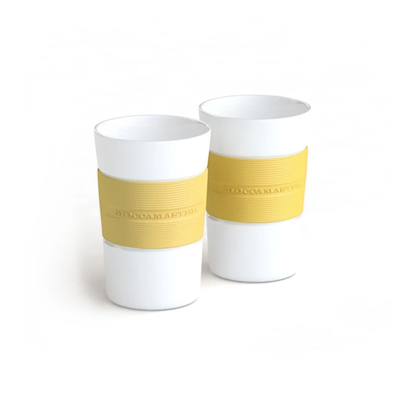 Moccamaster Kaffeetassen Set 2 Stück Pastel Yellow 1 Moccamaster Kaffeetassen Set 2 Stück Pastel Yellow