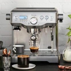 Sage The Dual Boiler Edelstahl -Kaffeeserie Geschäft 104617 104617 sage the dual boiler edelstahl mood1