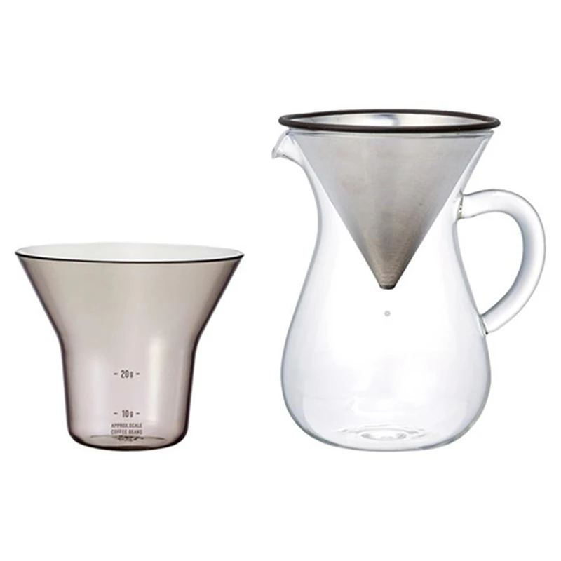 Kinto Kaffee Karaffe Set Für 2 Tassen 1 Kinto Kaffee Karaffe Set Für 2 Tassen