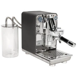 Puristika Edelstahl Anthrazit 7 Puristika Edelstahl Anthrazit -Kaffeeserie Geschäft 104787 104787 ecm puristika espressomaschine edelstahl seitlicheansicht