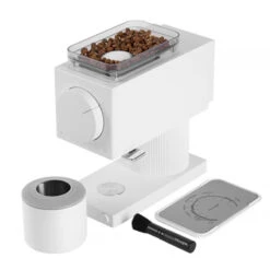 Ode Brew Grinder Kaffeemühle Weiß -Kaffeeserie Geschäft 104984 104984 fellow ode brew grinder kaffeemuehle weiss seite2neuneu
