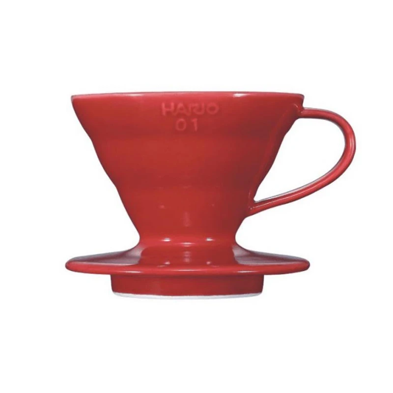 Hario V60 Keramik Dripper Größe 01 Rot 1 Hario V60 Keramik Dripper Größe 01 Rot