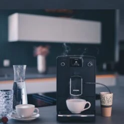 NICR 550 Caferomatica -Kaffeeserie Geschäft 105020 105020 nivona nicr 550 mattschwarz chrom mood 2