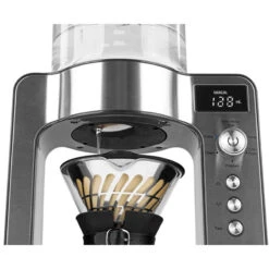 Pour Over Filterkaffeemaschine + Waage Edelstahl Schwarz 7 Pour Over Filterkaffeemaschine + Waage Edelstahl Schwarz -Kaffeeserie Geschäft 105206 105206 beem pour over filterkaffeemaschine mitwaage gezoomt