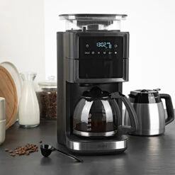 Fresh-Aroma-Perfect III Duo Edelstahl Schwarz 7 Fresh-Aroma-Perfect III Duo Edelstahl Schwarz -Kaffeeserie Geschäft 105212 105212 beem fresh aroma perfect iii duo edelstahl schwarz inderkueche