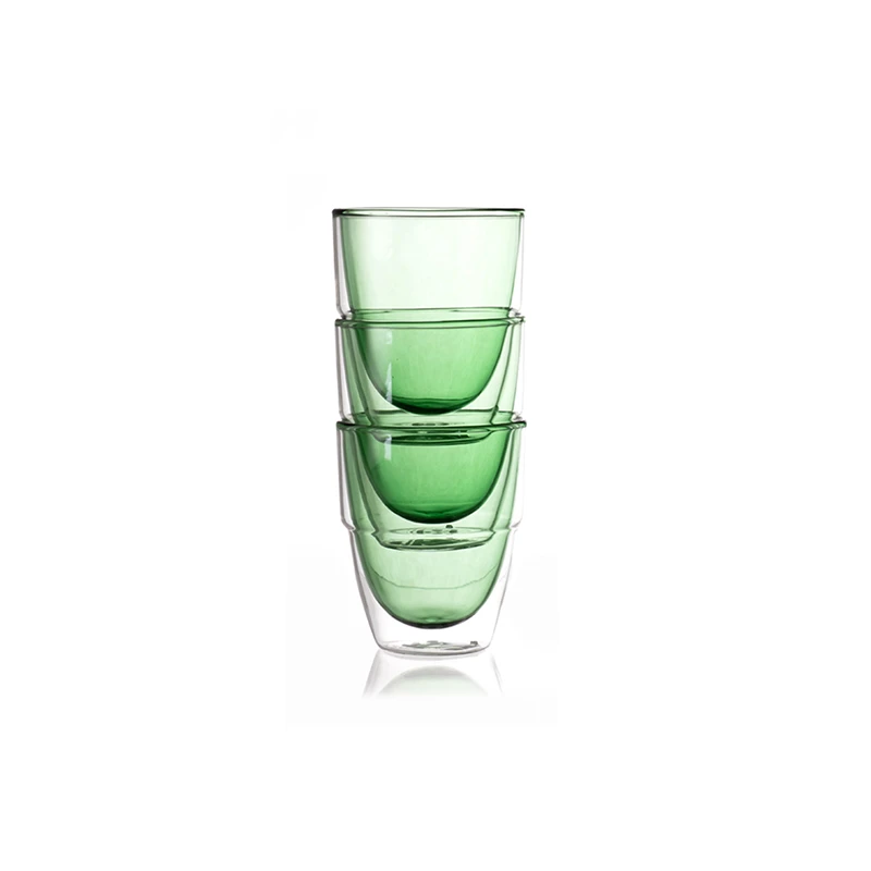 Stack Thermo Glass 200 Ml Semi-Green 2 Stack Thermo Glass 200 Ml Semi-Green – Bild 2