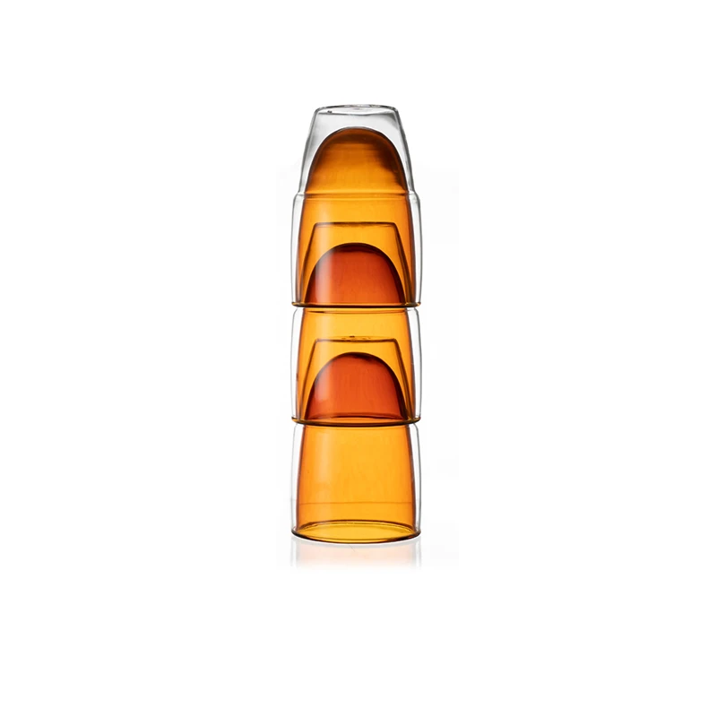 Stack Thermo Glass 300 Ml Semi-Amber 2 Stack Thermo Glass 300 Ml Semi-Amber – Bild 2