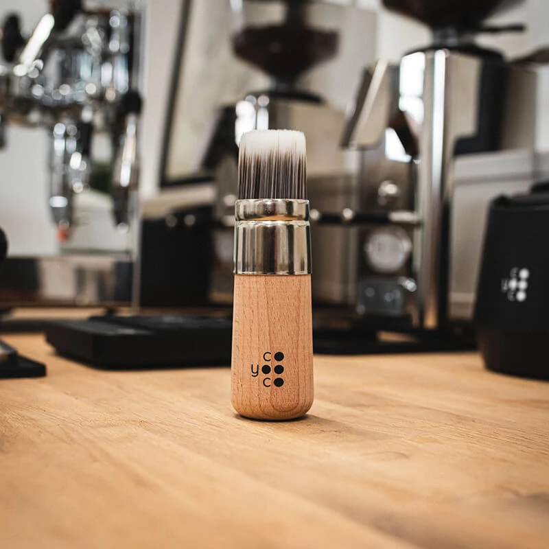 Barista Pinsel Groß Holz 2 Barista Pinsel Groß Holz – Bild 2