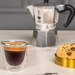 Bialetti Firenze Set 2 Gläser 80 Ml -Kaffeeserie Geschäft 105555 105555 bialetti firenze set 2 glaeser 80ml 3