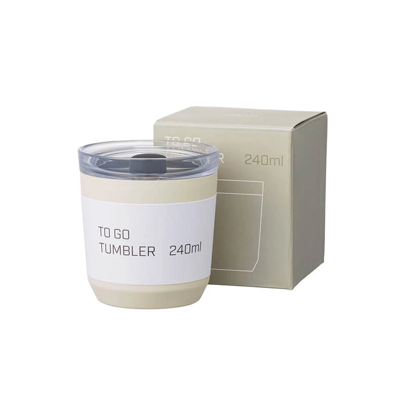 Kinto To-Go Tumbler 240 Ml Mit Stöpsel Weiss 3 Kinto To-Go Tumbler 240 Ml Mit Stöpsel Weiss – Bild 3